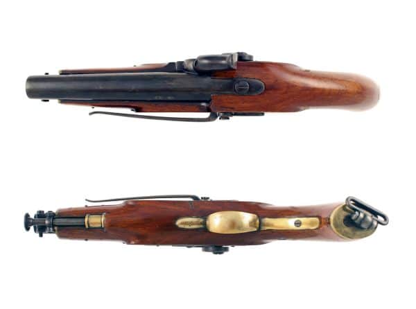 A Superb Percussion Coast Guards Pistol. - Image 4