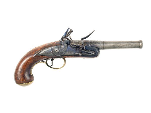 An Early Flintlock Pocket Pistol by Freeth.