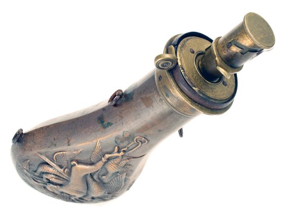 A Flip Lid Powder Flask - Image 3