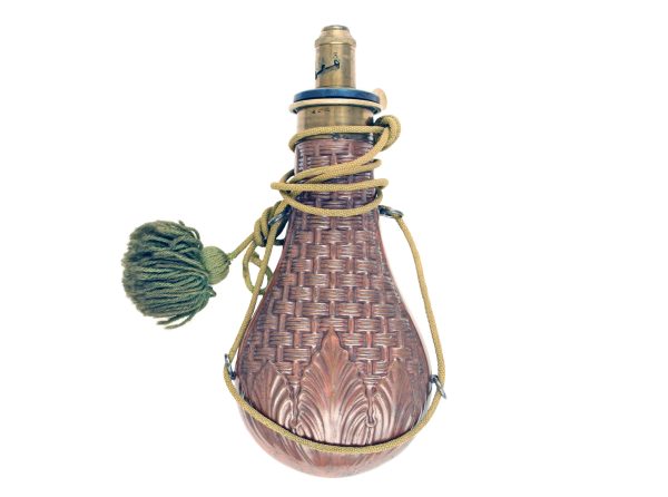 A Very Good Basket Weave Flask - Image 3